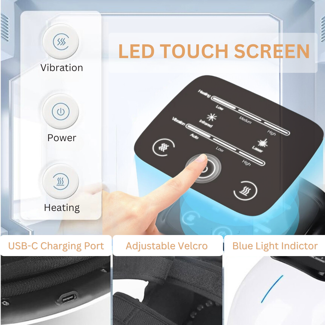 GRAND4MAR Cordless Heated Knee Massager