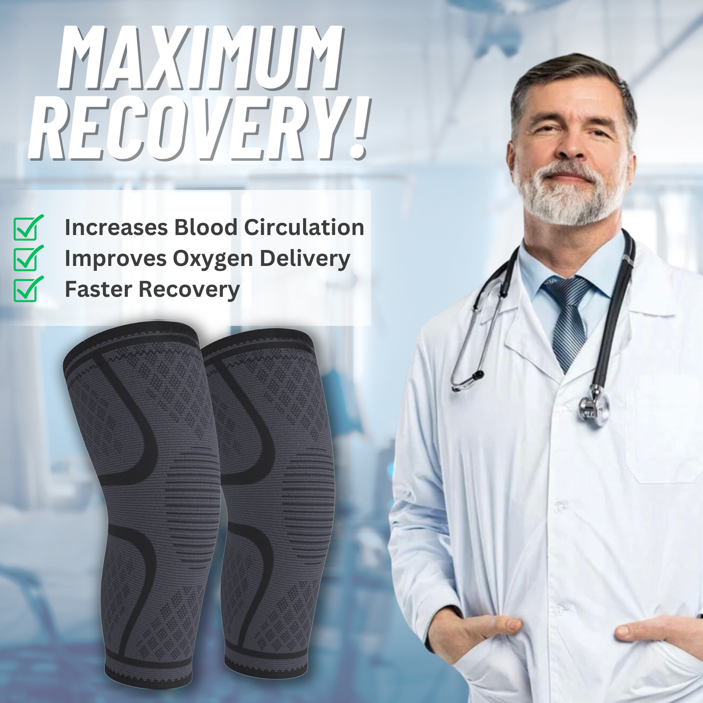 G-51 Knee Compression Sleeve